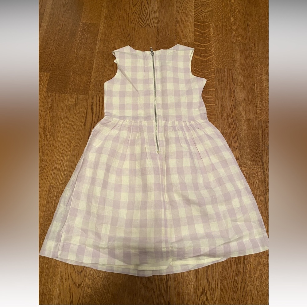 NWT Gap Girls Plaid Check Purple Dress Size Medium - Picture 5 of 10